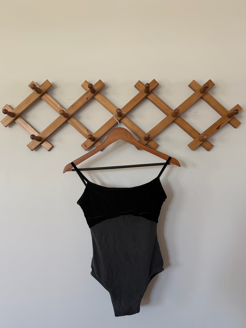 Vintage 1980s Mirella Black Ballet Leotard – Small